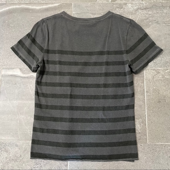 Saint Laurent Striped Tee, Size M - Picture 8 of 9